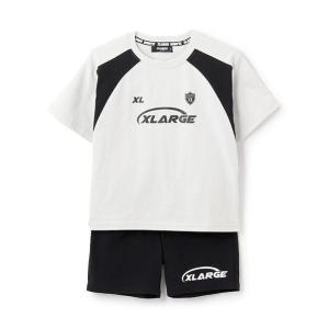 エクストララージキッズTシャツ 黒80.110セット XLARGE KIDS - xlarge Tシャツ 110 重ね着風 黒 白の通販 by