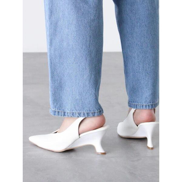 パンプス バックスリングポインテッドパンプス「2025spring catalog item」