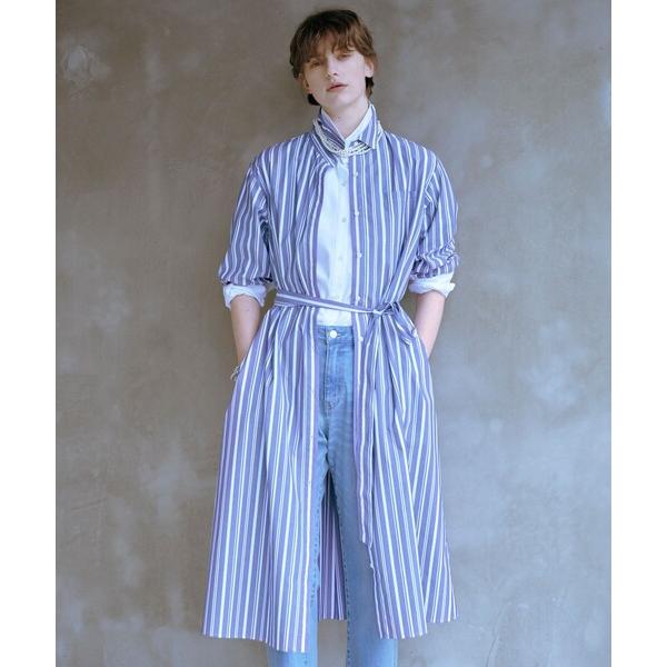 シャツワンピース 「洗える・接触冷感・UVケア」エステネージュ シャツ ワンピース