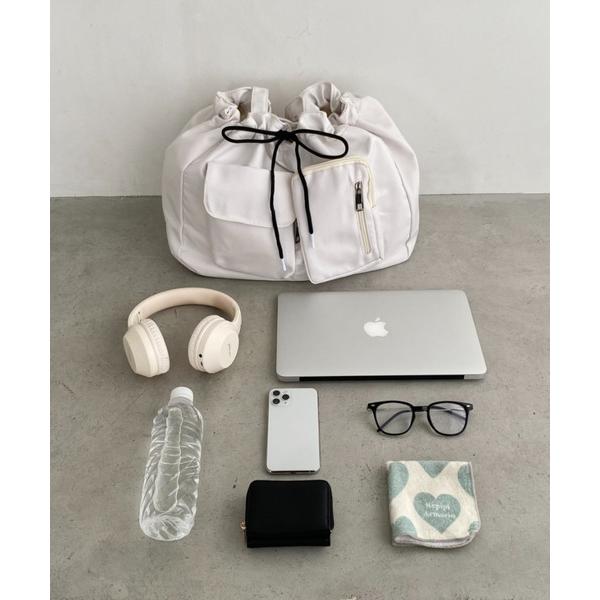 トートバッグ 10色展開「A4収納可／詳細動画付き」大容量 軽量 多収納トートバッグ ナイロン巾着バ...