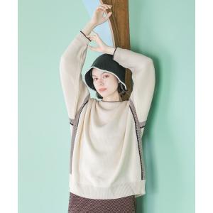 「niko and...」 長袖ニット MEDIUM ホワイト レディース