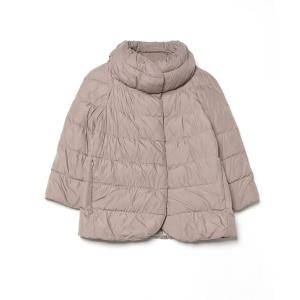 「HERNO」 ダウンジャケット 40 ベージュ レディース