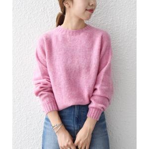 「Harley of Scotland」 長袖ニット ONE SIZE ピンク レディース