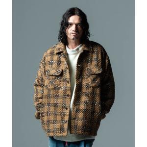 「glamb」 スタジャン S イエロー メンズ