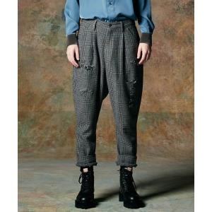 glamb　JEAN-MICHEL BASQUIAT　サルエルパンツ　サイズ1 glamb（グラム） 「jean−michel basquiat」パンツ「glambコラボ」 0