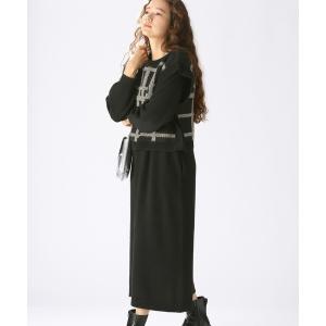 「niko and...」 コンビワンピース FREE ブラック レディース