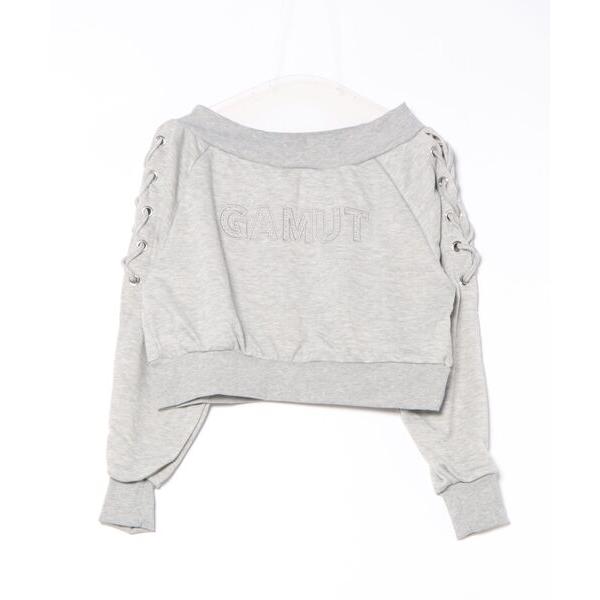 トレーナー スウェット 「オフショル×スタッズロゴ」レディース 裏毛プルオーバー 抜け感カジュアル ...