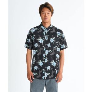シャツ 半袖 APERO CLASSIC SS/クイックシルバー半袖総柄シャツ メンズ レディース