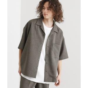 シャツ 「セットアップ対応」テッククレープシャツ メンズ レディース