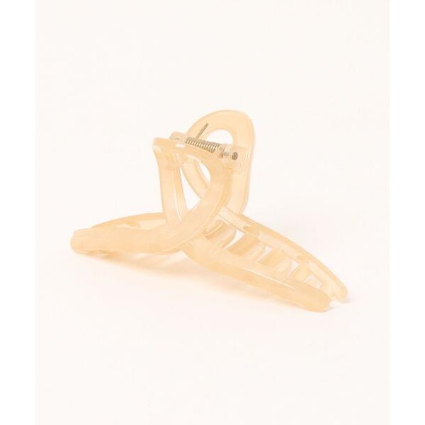 ヘアクリップ クリアラウンドバンスクリップ