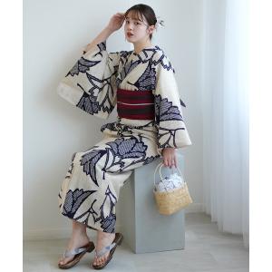 utatane 浴衣 手染め注染浴衣3点セット utatane×注染工房 赤坂紬 青藍