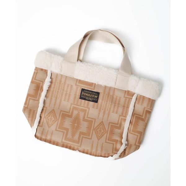 トートバッグ 「PE2」「PENDLETON/ペンドルトン」VEGAN MOUTON TOTE ビー...