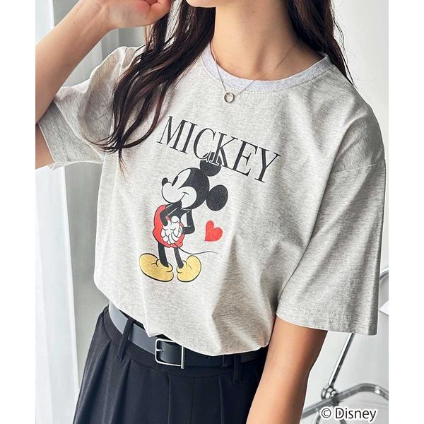 tシャツ 「Disney/ディズニー」別注/Mickey Mouse＆Minnie Mouse/ヴィ...