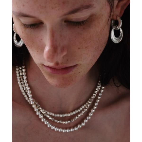 ネックレス 「quip queint」bowling tribe mirror necklace/ボ...