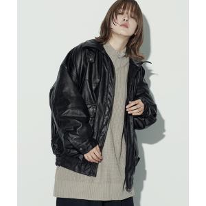 「Air Tokyo」 「HALHAM」ブルゾン LARGE ブラック メンズ