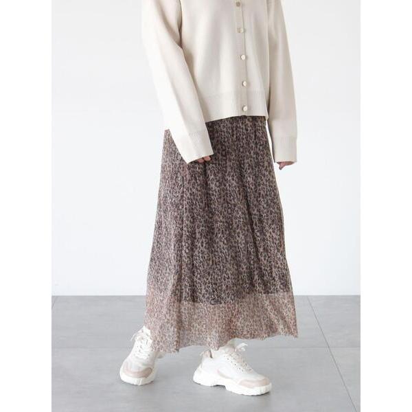 スカート 柄アソートプリーツスカート