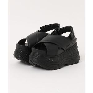 サンダル 「YOSUKE/ヨースケ」厚底バックベルトサンダル レディース