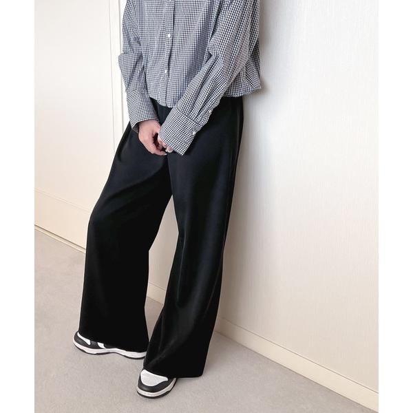 スラックス パンツ ビハインドパンツ レディース