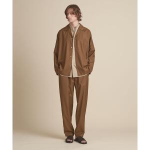 ユナイテッドアローズ　セットアップ　ノーカラー　パンツ　コットンリネン　麻 洗える ユナイテッドアローズ ノーカラーセットアップ パンツ コットン