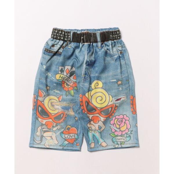 パンツ Hystericmini　TATTOO PARLOUR Viscotex Like a de...