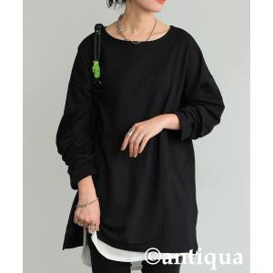 tシャツ ミニ裏毛トップス レディース メンズの商品画像