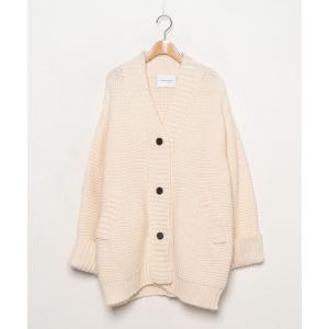 「COTORICA」 ニットカーディガン FREE アイボリー レディース