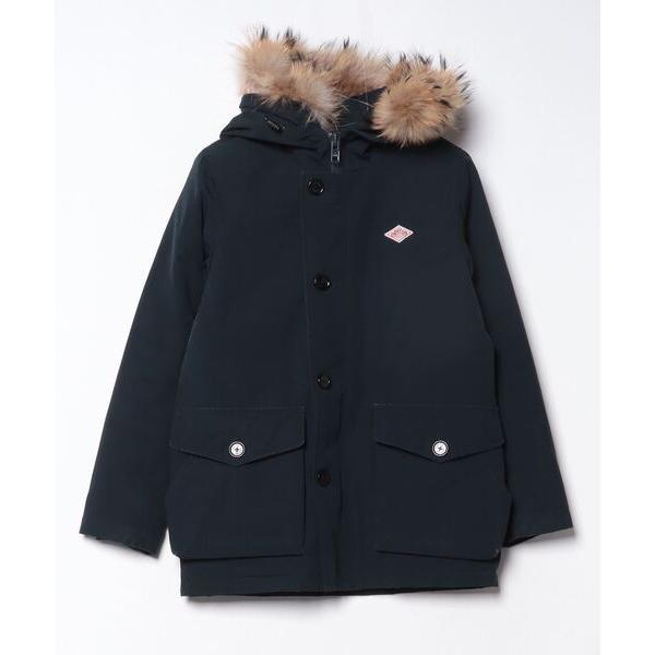 「DANTON」 ダウンコート 36 ネイビー レディース