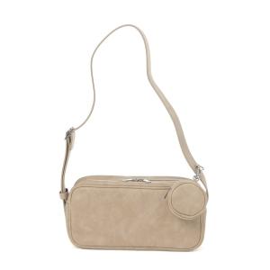 ショルダーバッグ バッグ フェイクレザーレクタングルショルダー　289669 レディース