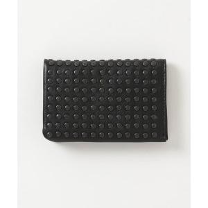 財布 PATRICK STEPHAN/パトリックステファン/Leather card case 'all-studs'　カードケース/106AAO13
