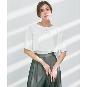 ストレッチケープデザインTシャツ