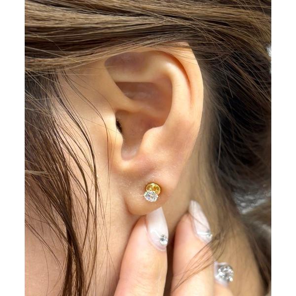 イヤリング 「MAGUFIT」ビジュー/パール/マグネットイヤリング レディース