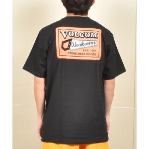 tシャツ 「ムラサキスポーツ限定」VOLCOM/ボルコム 半袖 Tシャツ バックプリント MURASAKI SAWSTONE WW SST A5202501 メンズ レディース