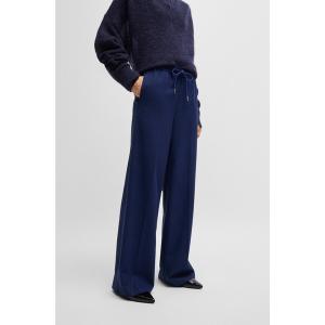 パンツ ワイドレッグ リラックスフィットパンツ レディース