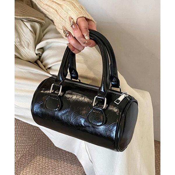 ショルダーバッグ バッグ simple drum bag レディース
