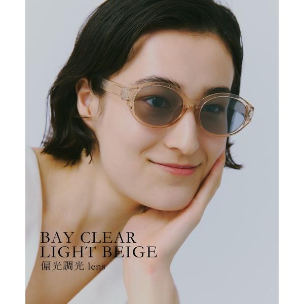 サングラス 「jugaad14」BAY CLEAR light beige レディース メンズ
