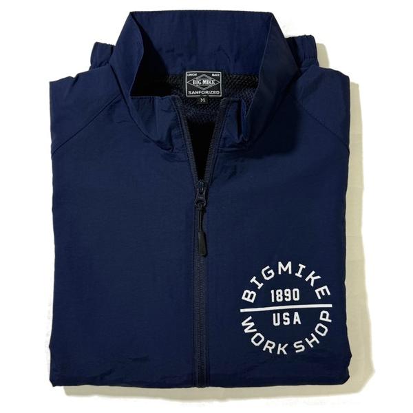 ナイロンジャケット BIG MIKE ビッグマイク/ セットアップ対応 ナイロンタスラン トラックジ...