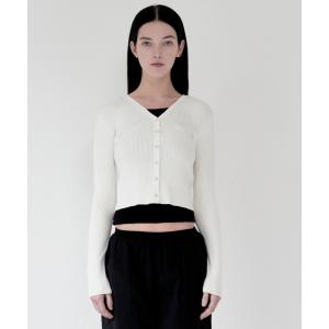 カーディガン KIRSH PLAIN V NECK SLIM CARDIGAN キルシー プレイン ブイネック スリム カーディガン レディース