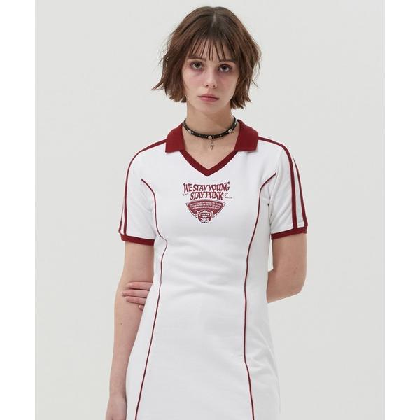 ワンピース KIRSH OPEN COLLAR SPORTY DRESS オープンカラー スポーティ...