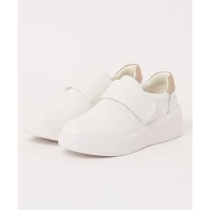 スニーカー ベルクロストラップスニーカー レディース