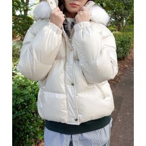 ダウンコート ダウンジャケット CARMEN パファー ジャケット レディース