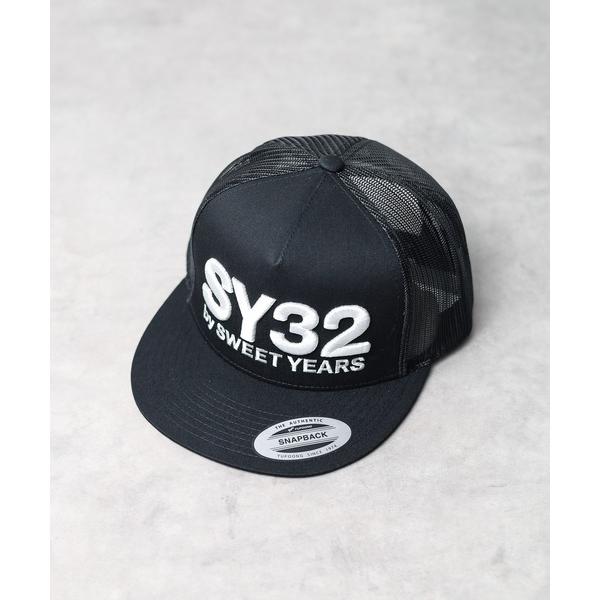 キャップ 帽子 「RS」「SY32 by SWEET YEARS」ロゴ刺繍メッシュキャップ レディー...