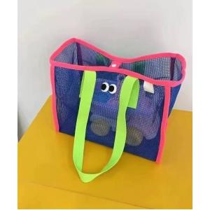 ポーチ 目玉メッシュトートバッグ ビーチ プール トラベル レディースの商品画像