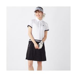 DESCENTE GOLF デサントゴルフ ノースリーブワンピース ロゴ総柄