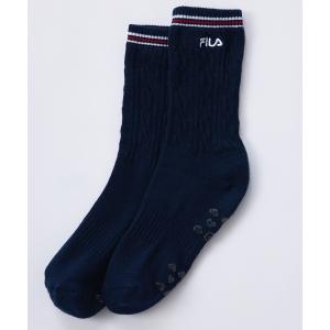 靴下 「FILA GOLF/フィラゴルフ」レディースクルーソックス　ゴルフ レディース｜ZOZOTOWN Yahoo!店