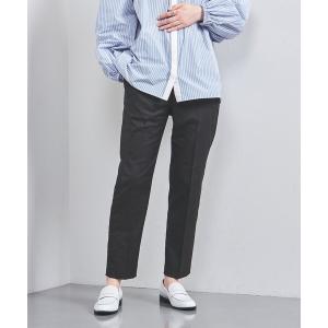 スラックス パンツ シャイニー スリム パンツ レディース