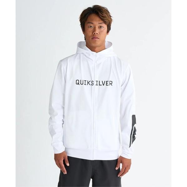 ラッシュガード BIG CLICKER ZIP HOOD /クイックシルバーロゴジップフーディラッシ...