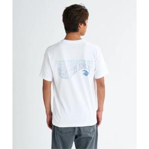 tシャツ WAVE RIDE ST /クイックシルバーバックプリント半袖Tシャツ メンズ レディース