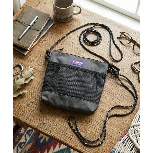 ショルダーバッグ 「GERRY / ジェリー」リサイクル繊維 サコッシュショルダーバッグ メンズ レ...