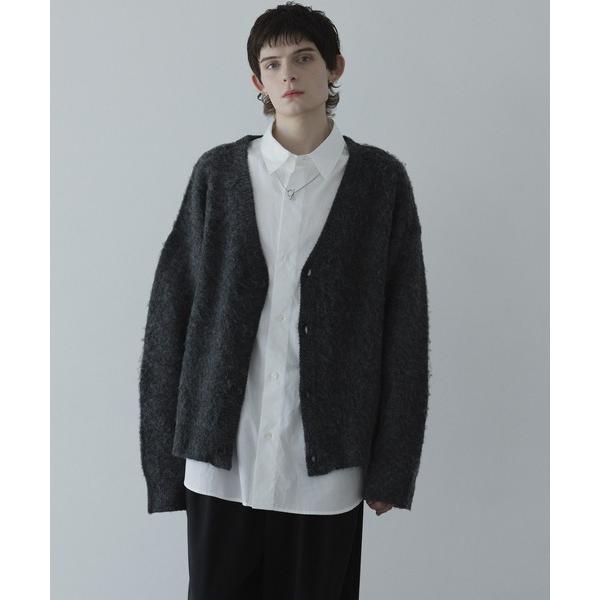 カーディガン wool mix shaggy cardigan / ウールミックスシャギーカーディガ...