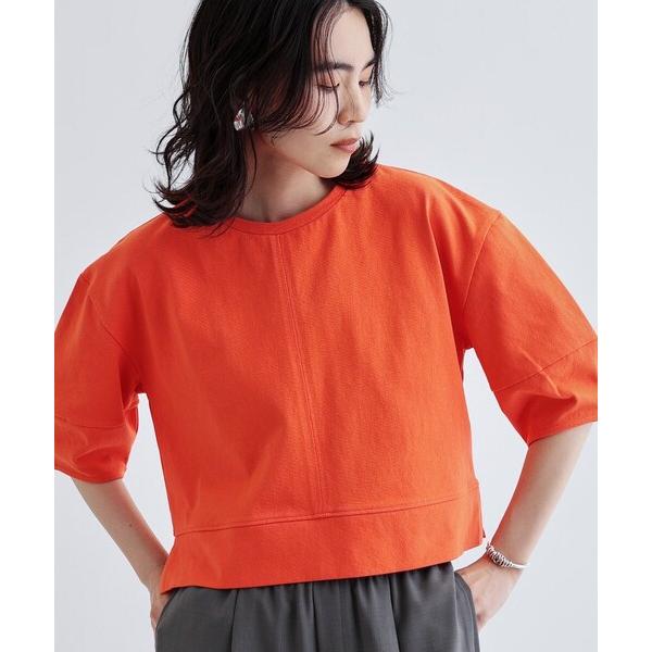 tシャツ 「再入荷」フォルムスリーブカットソー レディース